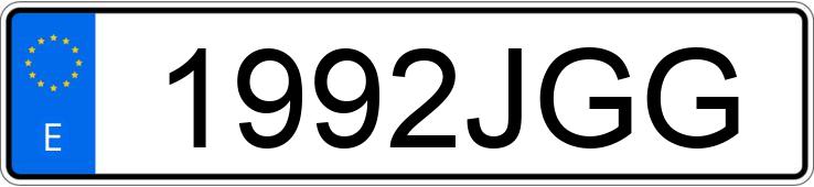 Numer rejestracyjny 1992JGG posiada CITROEN C4 PICASSO 5PZ