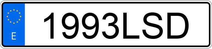 Numer rejestracyjny 1993LSD posiada CITROEN BERLINGO