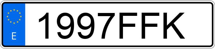 Numer rejestracyjny 1997FFK posiada FIAT PUNTO Numer rejestracyjny 1997FFK posiada FIAT PUNTO