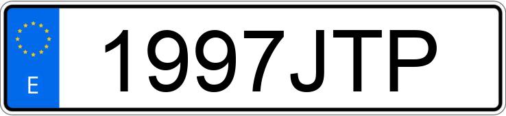 Numer rejestracyjny 1997JTP posiada NISSAN MICRA
