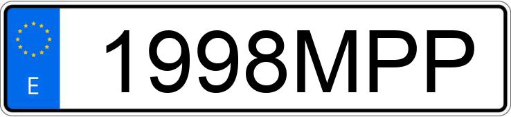 Numer rejestracyjny 1998MPP posiada TOYOTA COROLLA CROSS