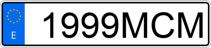 Numer rejestracyjny 1999MCM posiada KIA XCEED