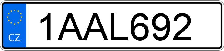 Numer rejestracyjny 1AAL692 posiada  ALPINA BMW ALPINA B5 GT