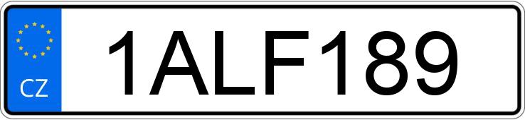 Numer rejestracyjny 1ALF189 posiada Wolfsfagen Transporter