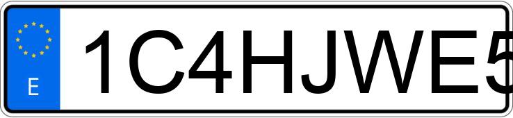 Numer rejestracyjny 1C4HJWE50JL917690 posiada JEEP WRANGLER