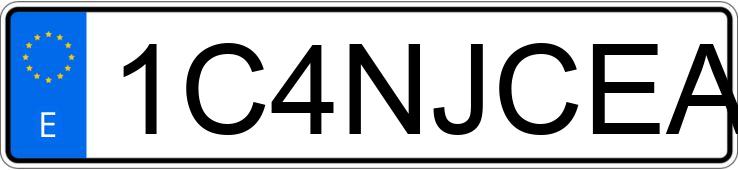 Numer rejestracyjny 1C4NJCEA8PPP79106 posiada JEEP RENEGADE