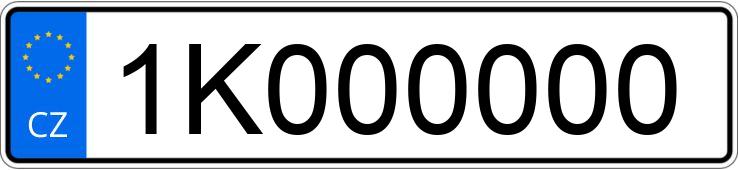 Numer rejestracyjny 1K000000 posiada MERCEDES MERCEDES-AMG AMG GT BLACK SERIES