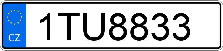 Numer rejestracyjny 1TU8833 posiada ROLLS-ROYCE Dawn