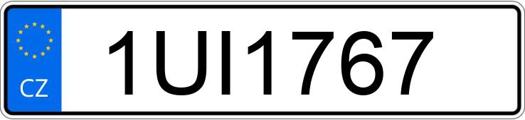 Numer rejestracyjny 1UI1767 posiada MINI MINI ONE Numer rejestracyjny 1UI1767 posiada MINI MINI ONE