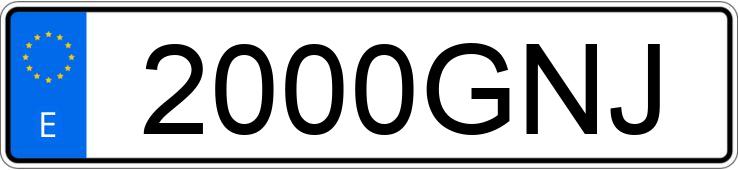 Numer rejestracyjny 2000GNJ posiada AUDI Q5 Numer rejestracyjny 2000GNJ posiada AUDI Q5