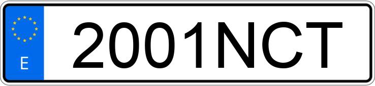 Numer rejestracyjny 2001NCT posiada RENAULT SYMBIOZ