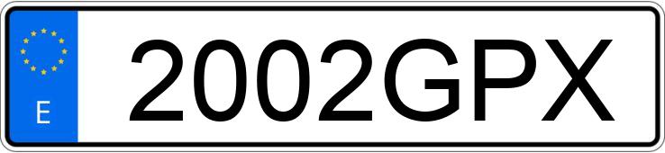 Numer rejestracyjny 2002GPX posiada VOLKSWAGEN TOUAREG