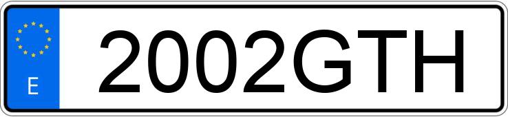 Numer rejestracyjny 2002GTH posiada OPEL ASTRA