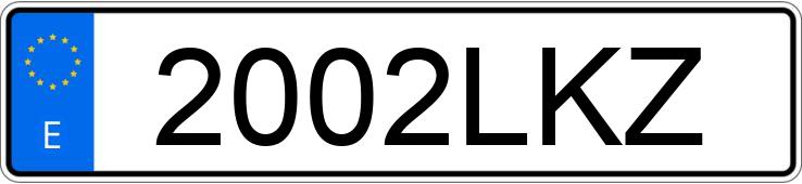 Numer rejestracyjny 2002LKZ posiada PEUGEOT 2008