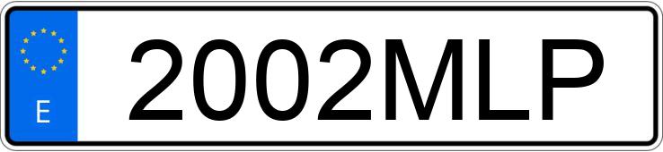 Numer rejestracyjny 2002MLP posiada BMW X3 Numer rejestracyjny 2002MLP posiada BMW X3