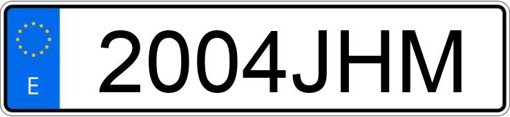 Numer rejestracyjny 2004JHM posiada OPEL ASTRA