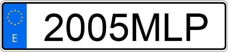 Numer rejestracyjny 2005MLP posiada KIA SPORTAGE