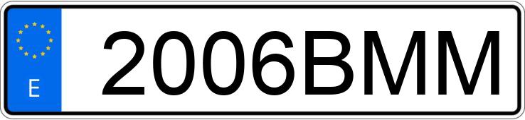Numer rejestracyjny 2006BMM posiada OPEL ASTRA