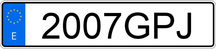 Numer rejestracyjny 2007GPJ posiada NISSAN QASHQAI