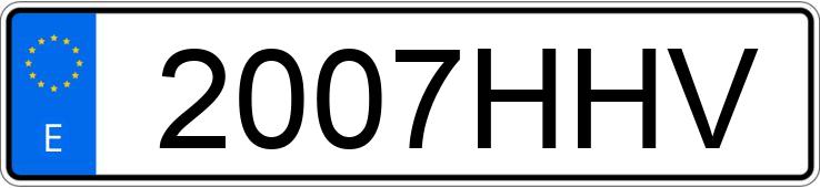 Numer rejestracyjny 2007HHV posiada NISSAN QASHQAI