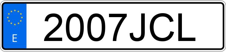 Numer rejestracyjny 2007JCL posiada MERCEDES E (212-207)