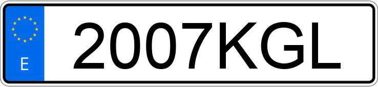 Numer rejestracyjny 2007KGL posiada RENAULT CLIO