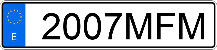 Numer rejestracyjny 2007MFM posiada HYUNDAI KONA Numer rejestracyjny 2007MFM posiada HYUNDAI KONA