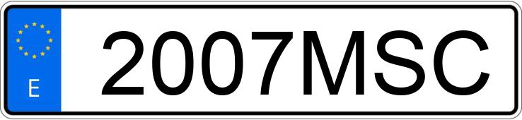 Numer rejestracyjny 2007MSC posiada DACIA SANDERO STEPWAY