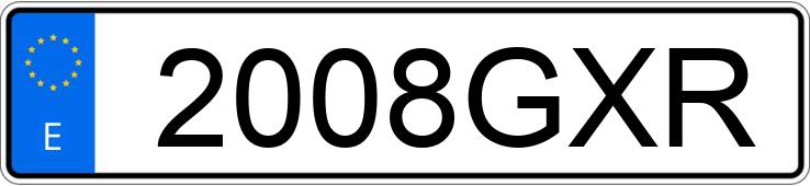 Numer rejestracyjny 2008GXR posiada FIAT BRAVO Numer rejestracyjny 2008GXR posiada FIAT BRAVO