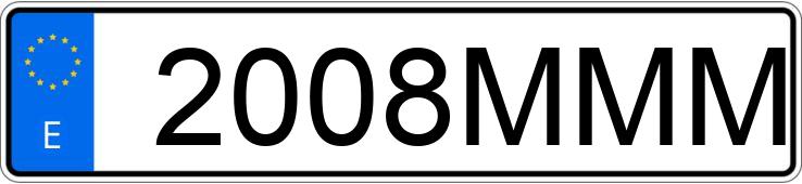 Numer rejestracyjny 2008MMM posiada OPEL CORSA