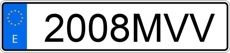 Numer rejestracyjny 2008MVV posiada AUDI RS Q3 SPORTBACK