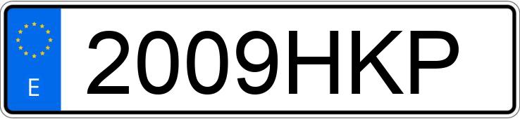 Numer rejestracyjny 2009HKP posiada VOLKSWAGEN CADDY