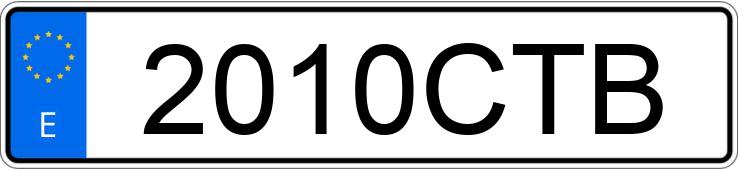 Numer rejestracyjny 2010CTB posiada AUDI A3 Numer rejestracyjny 2010CTB posiada AUDI A3