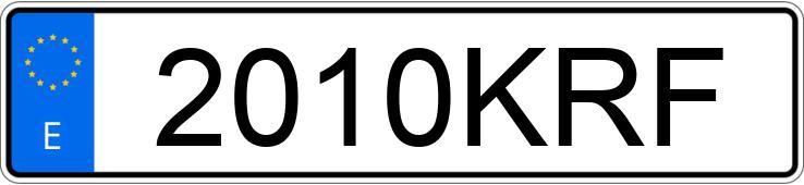 Numer rejestracyjny 2010KRF posiada SEAT LEON Numer rejestracyjny 2010KRF posiada SEAT LEON