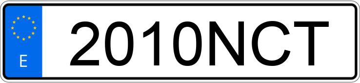 Numer rejestracyjny 2010NCT posiada RENAULT SYMBIOZ