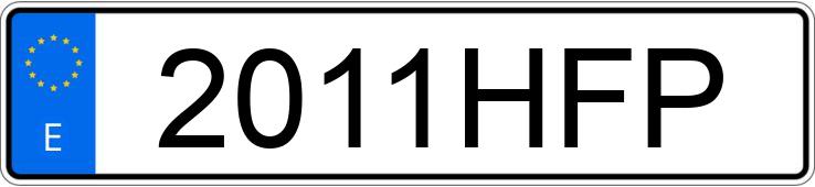 Numer rejestracyjny 2011HFP posiada KIA SORENTO