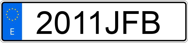 Numer rejestracyjny 2011JFB posiada IRIZAR PB Numer rejestracyjny 2011JFB posiada IRIZAR PB