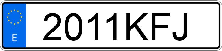 Numer rejestracyjny 2011KFJ posiada AUDI A5 SPORTBACK Numer rejestracyjny 2011KFJ posiada AUDI A5 SPORTBACK