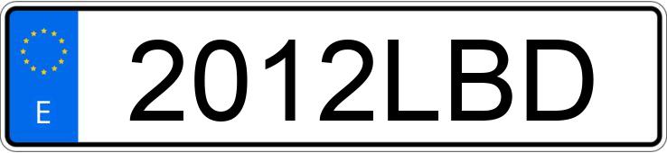 Numer rejestracyjny 2012LBD posiada BMW SERIE 1 Numer rejestracyjny 2012LBD posiada BMW SERIE 1