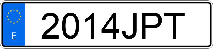 Numer rejestracyjny 2014JPT posiada SEAT LEON