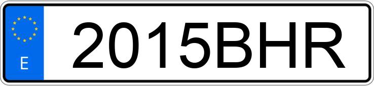 Registreringsnummer2015BHR har AUDI A3