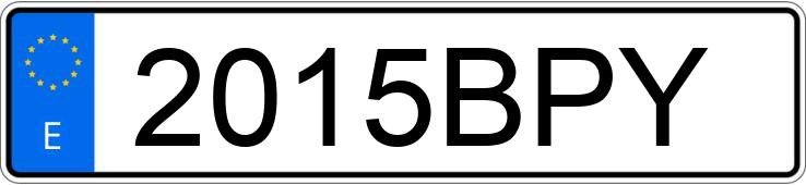 Numer rejestracyjny 2015BPY posiada NISSAN CABSTAR E