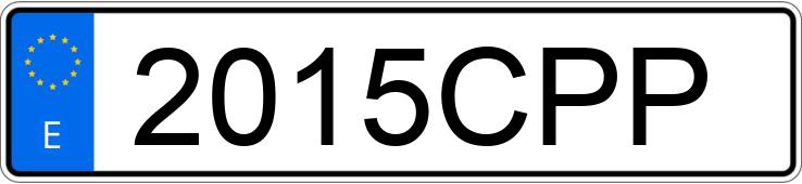 Numer rejestracyjny 2015CPP posiada FORD FOCUS