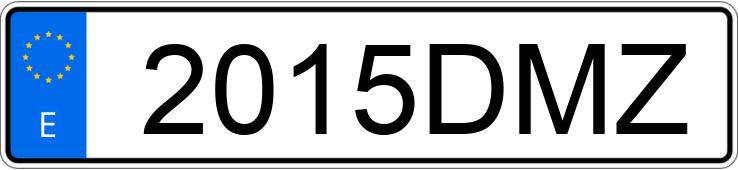 Numer rejestracyjny 2015DMZ posiada OPEL CORSA