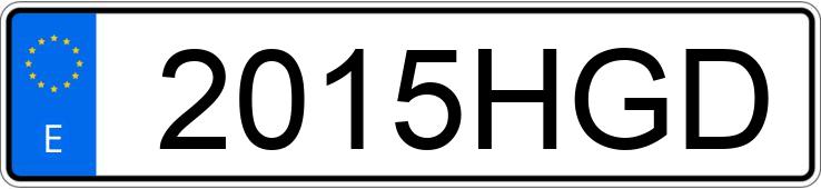 Numer rejestracyjny 2015HGD posiada RENAULT MEGANE