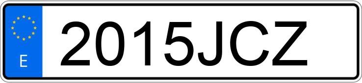 Numer rejestracyjny 2015JCZ posiada TOYOTA YARIS