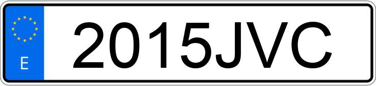 Il numero di registrazione 2015JVC ha MERCEDES C (205)