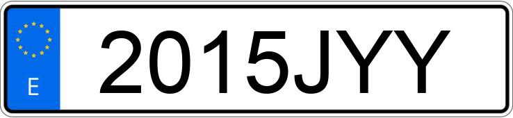 Numer rejestracyjny 2015JYY posiada HYUNDAI TUCSON