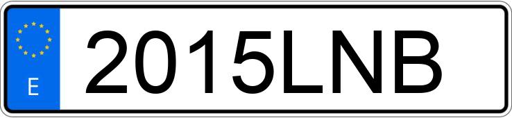 Numer rejestracyjny 2015LNB posiada SEAT ATECA Numer rejestracyjny 2015LNB posiada SEAT ATECA