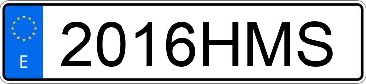 Numer rejestracyjny 2016HMS posiada OPEL INSIGNIA